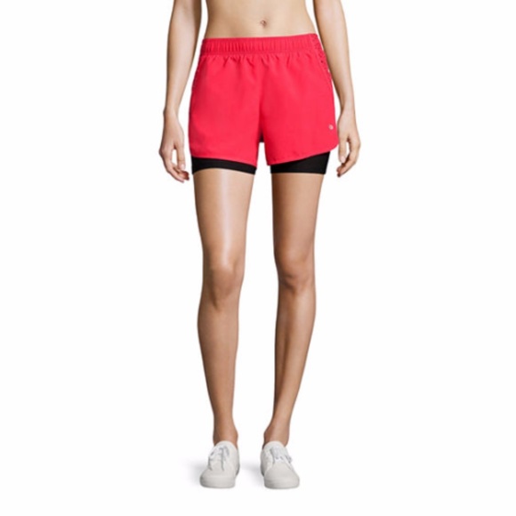 Xersion Pants - Perforated 2-for Run Short
